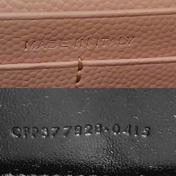 YSL SAINT LAURENT CHAIN WALLET IN GRAIN DE POUDRE - Picture 2 of 14